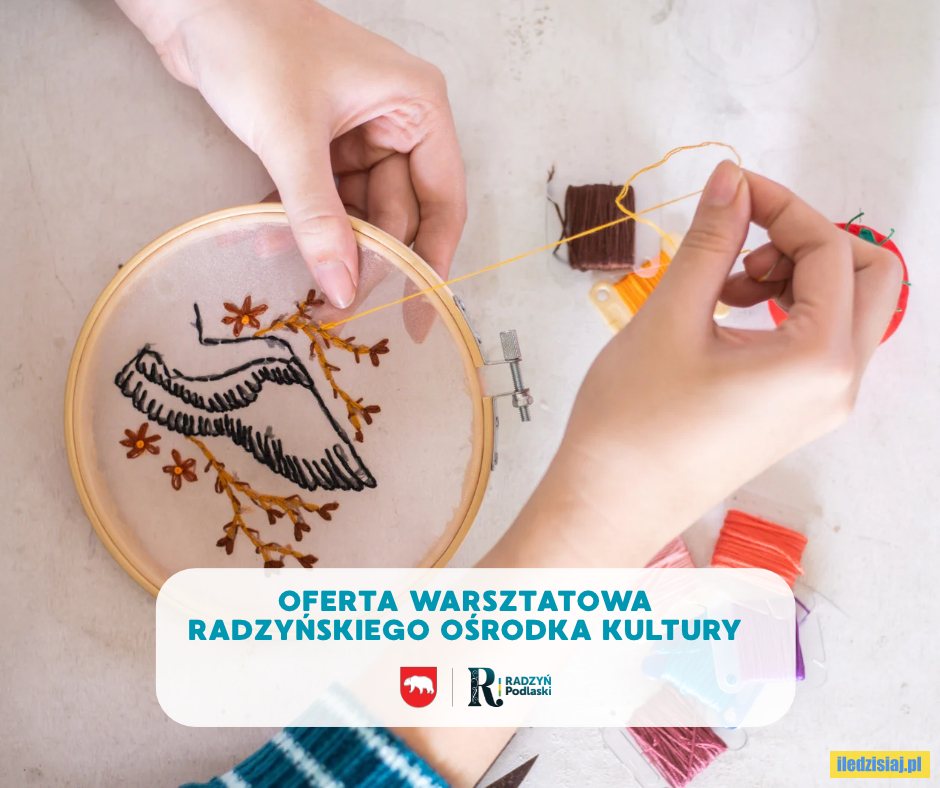 Radzyński Ośrodek Kultury zaprasza seniorów i dorosłych na warsztaty artystyczne